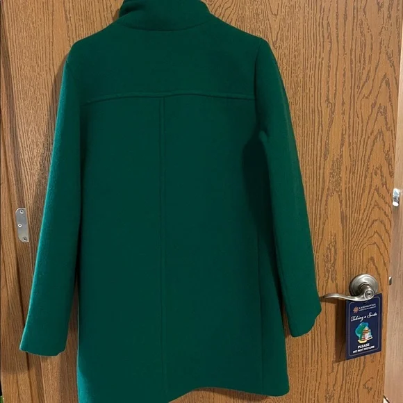 J. Crew Cocoon Wool Coat in Stadium Cloth - Picture 9 of 10